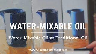 Water-Mixable Oils vs Traditional Oil Paint Review & Techniques (HD)