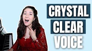 HOW TO SING WITH A CRYSTAL CLEAR VOICE