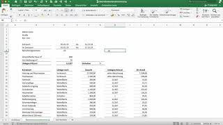 Excel Vorlage Betriebskostenabrechnung - kostenlos