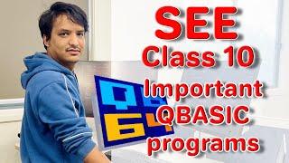 Most important SEE QBASIC  combined programs