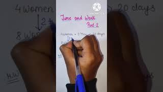 Time and Work Part 2 |#time #work #aptitude #maths #ssccgl2023 #ssccgl