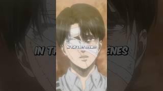 Did you notice the meaning behind Rivai tears in the final episode? #attackontitan #anime #eren