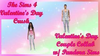 The Sims 4 | Valentine's Day Couple Collab w/ Pandora Sims | Teenage Crush