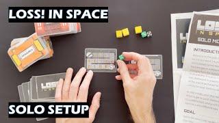 Loss! in Space setup for solo variant with PNP version