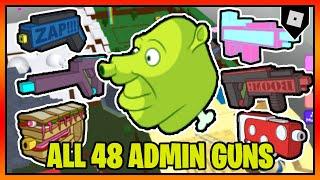 How to find ALL 48 ADMIN GUNS in ADMIN GUNS! || Roblox