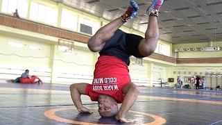 Wrestling training - Zhan Beleniuk