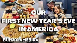 BUHAY AMERIKA: OUR FIRST NEW YEAR’S EVE TOGETHER IN AMERICA  | FILIPINO AMERICAN COUPLE