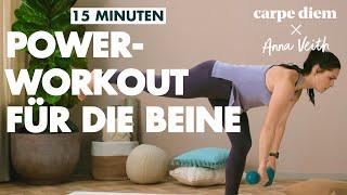 Perfekte Beinkraft & Hüftstabilität – Intensives Loop-Workout für Beine | carpe diem x Anna Veith