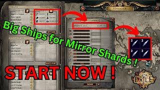 [3.25] How to setup Big shipments for Mirror shards farming on POE ! Best way !