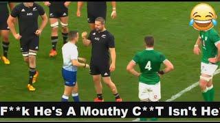 Did You Miss This? Dane Coles Calling Johnny Sexton a "mouthy C&^t" Ireland vs All Blacks 2021 Clip