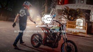 Royal Enfield Custom Motorcycle Build by Bombay Custom Works | Bombay Local