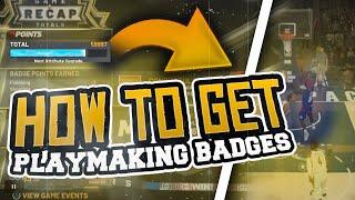 Best PLAYMAKING badge METHOD Nba 2k22