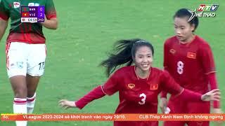 Tuyển nữ Việt Nam thắng trận thứ 2 tại ASIAD 19 | Thể Thao 365 | HTV Thể Thao