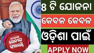 Modi Sarkar Bjp Gurrenty Yojana 2024 Odisha Online Apply New scheme