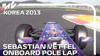 Sebastian Vettel's Pole Lap | 2013 Korean Grand Prix | #assettocorsa