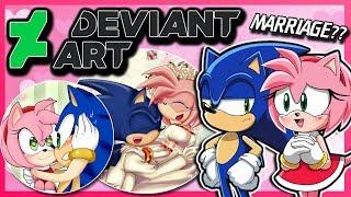 Sonic and Amy VS DeviantArt Part 2
