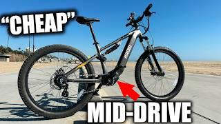 Cheapest Mid-Drive Electric Mountain Bike I've Tried - Haoqi Mustang Review