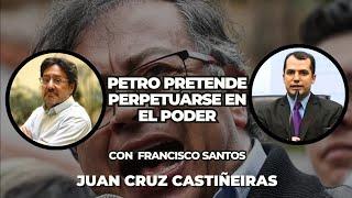 Ex Vicepresidente de Uribe, Francisco Santos, tritura al terr0rista Gustavo Petro. QUIERE DESTRUIR