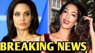 Angelina Jolie Drops a Bombshell About Secret Family with George Clooney | Amal Clooney Broken