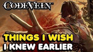 Things I Wish I Knew Earlier In Code Vein (Tips & Tricks)