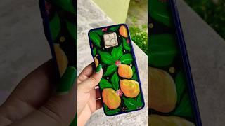 Easy Back Cover Making #art #phonecover #acrylicpainting #vernishavermy