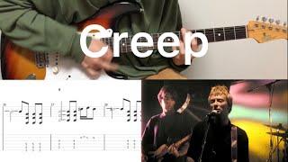 Radiohead - Creep (guitar cover with tabs & chords)
