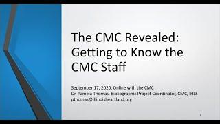 The CMC Revealed: Getting to Know the CMC Staff