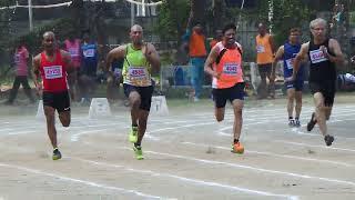 45 year old man 100m sprint  || 41st National Masters athletics championships 2022