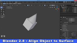 Blender 2.8 Object Align