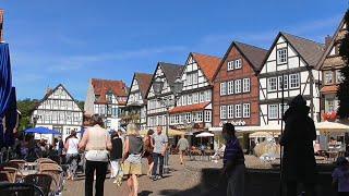 GERMANY historic center of Rinteln (Niedersachsen)