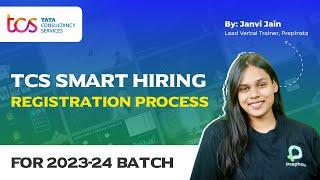 TCS Smart Hiring Registration Process 2023 and 2024 Batch