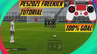 PES2021 | Freekick Tutorial | 100% Goal Easy | HD (PS4,PC,XBOX)