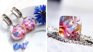 Top Dried Lilac Jewelry Ideas You'll Love | amazing DIY ideas from Epoxy resin