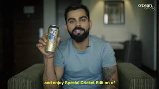 Virat Kohli talks about the O'cean one8 Energy Drink Cricket Edition can