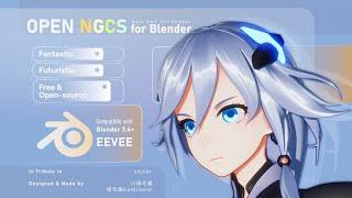 Open NGCS for Blender - Next Gen Cel Shader PV (Hoyoverse/scyrax - Honkai Impact 3rd)