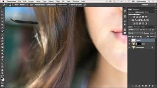 How to Fix Flyaways in Photoshop