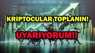 BİTCOİN ve ALTCOİNLERDE DEV TREND! KEMERLERİ BAĞLAYIN!