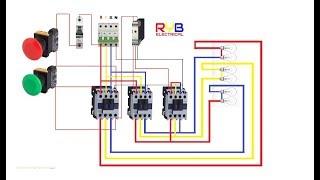 star delta connection without motor !Use incandescent light bulb STAR DELTA Starter