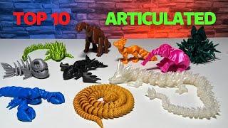 Best 3D Printed ARTICULATED Animals | with Cool Timelapse