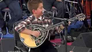 greek boy with bouzouki