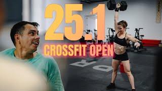 CROSSFIT OPEN 25.1 TIA CLAIR TOOMEY VS SHANE!