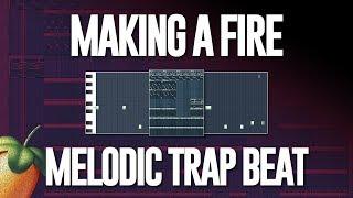 Making A FIRE Melodic Trap Beat (Tutorial)