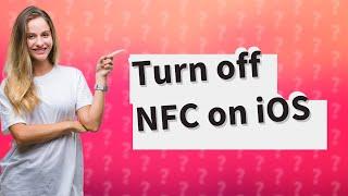 How do I turn off NFC notifications on IOS?