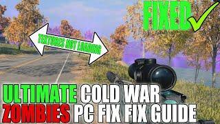 FIX COD Cold War Zombies & Outbreak Issues On PC