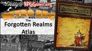 The Forgotten Realms Atlas (Dungeons & Dragons, TSR, 1990) | Retro RPG