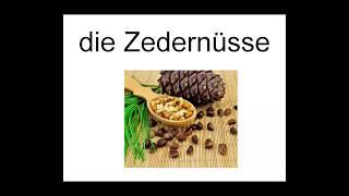 Deutsch lernen / die Nüsse