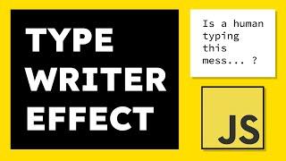 How to Easily Create a Text Typewriter Effect with JavaScript
