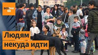 Гуманитарная катастрофа в Армении: из Карабаха уже прибыло более половины армянского населения