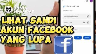 CARA MELIHAT PASSWORD ATAU SANDI FACEBOOK‼️TERBARU 2024