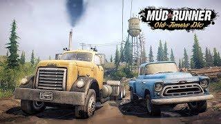 Новое DLC Old-Timers Прохождение #1 - SpinTires: MudRunner